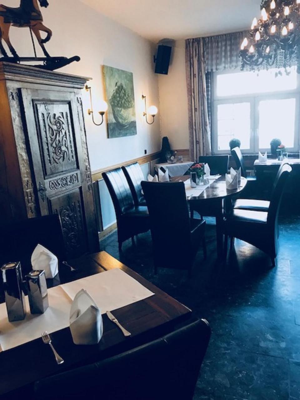 Hotel An Der Burgschaenke Alpen Esterno foto