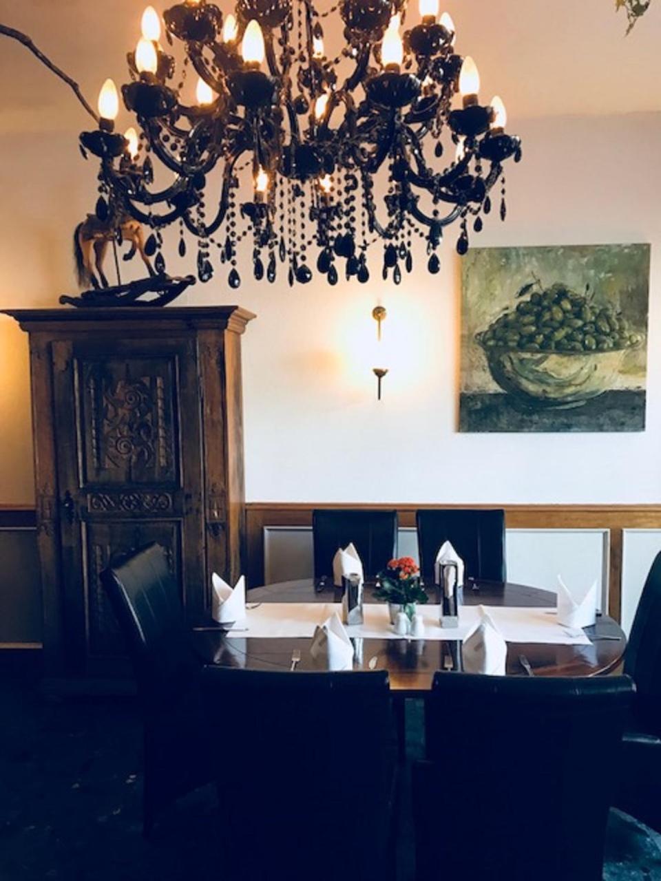 Hotel An Der Burgschaenke Alpen Esterno foto